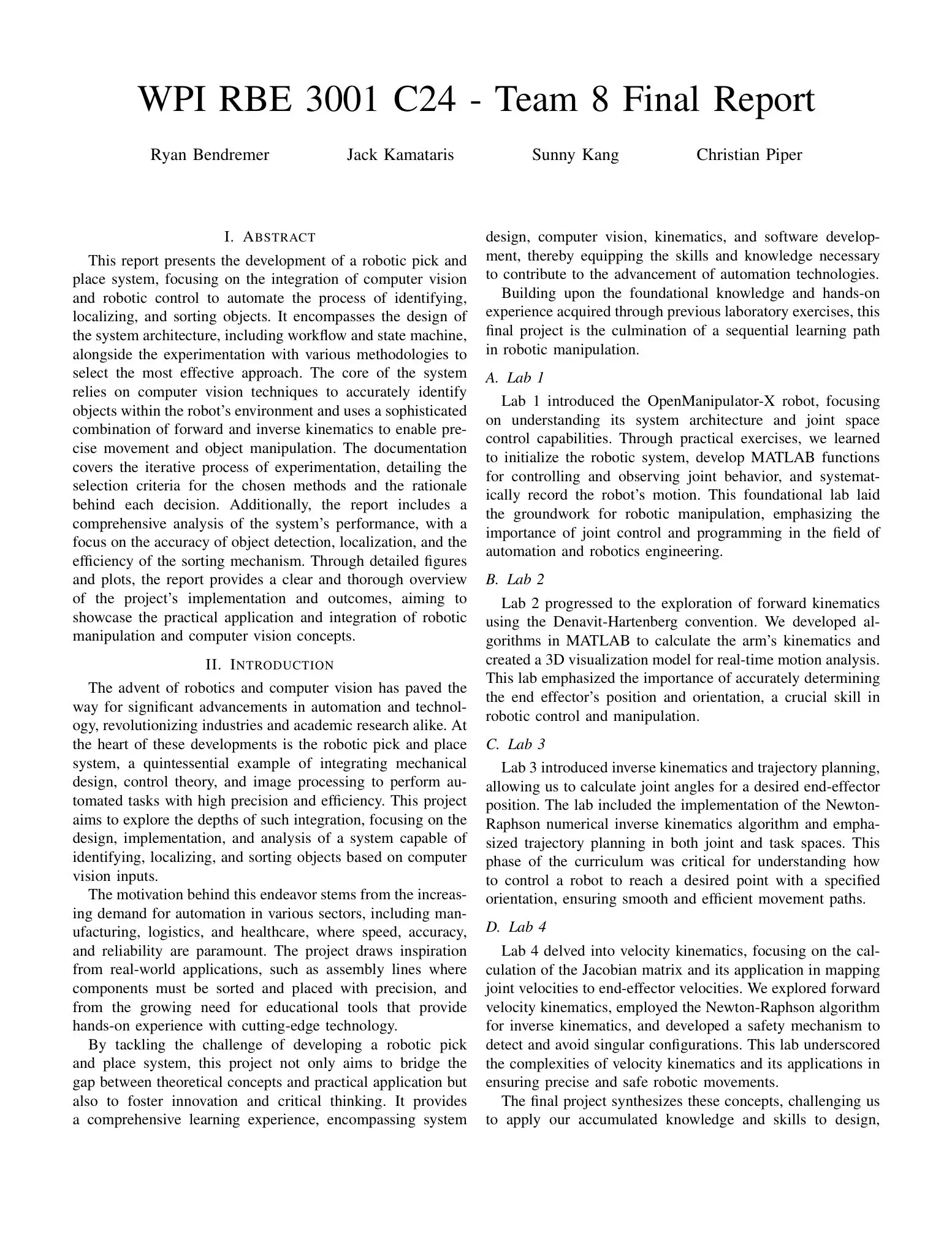 Final report cover